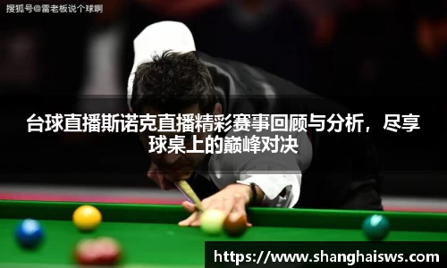 台球直播斯诺克直播精彩赛事回顾与分析，尽享球桌上的巅峰对决